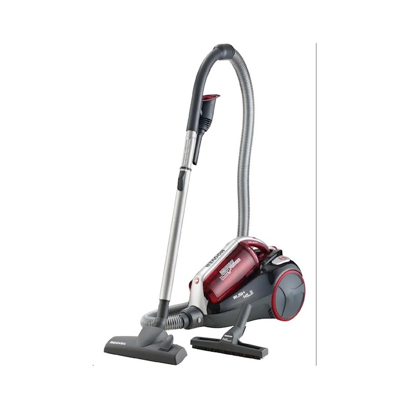 Hoover, Vacuum Cleaner, 2200 Watts, Bagless, Red/White