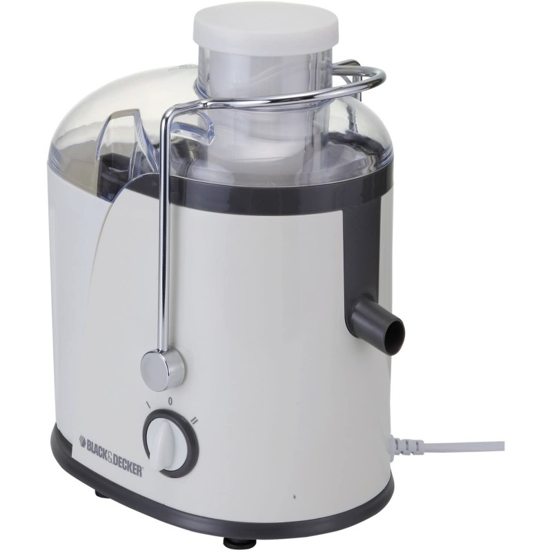 Black & Decker, Juice Extractor, 400 Watts, 1.3 L, White