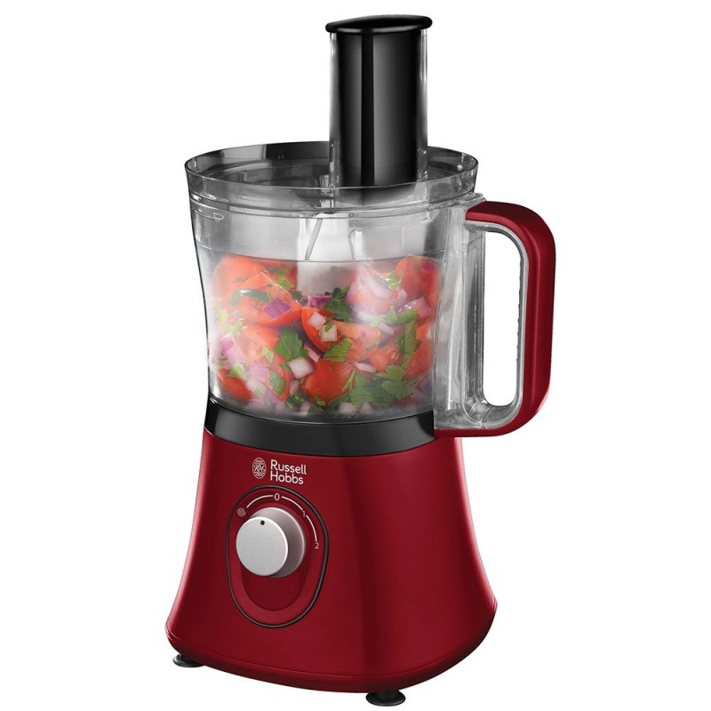 Russell Hobbs, Desire Food Processor, 750 Watts, 1.5 L, Red