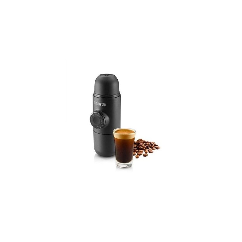 wacaco minipresso gr coffee maker dark grey