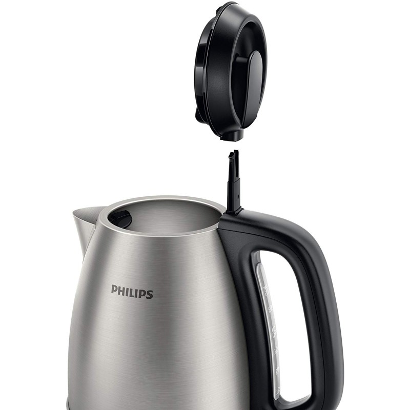 Philips, Electric Kettle, 2200 Watts, 1.5 L, Brushed Metal