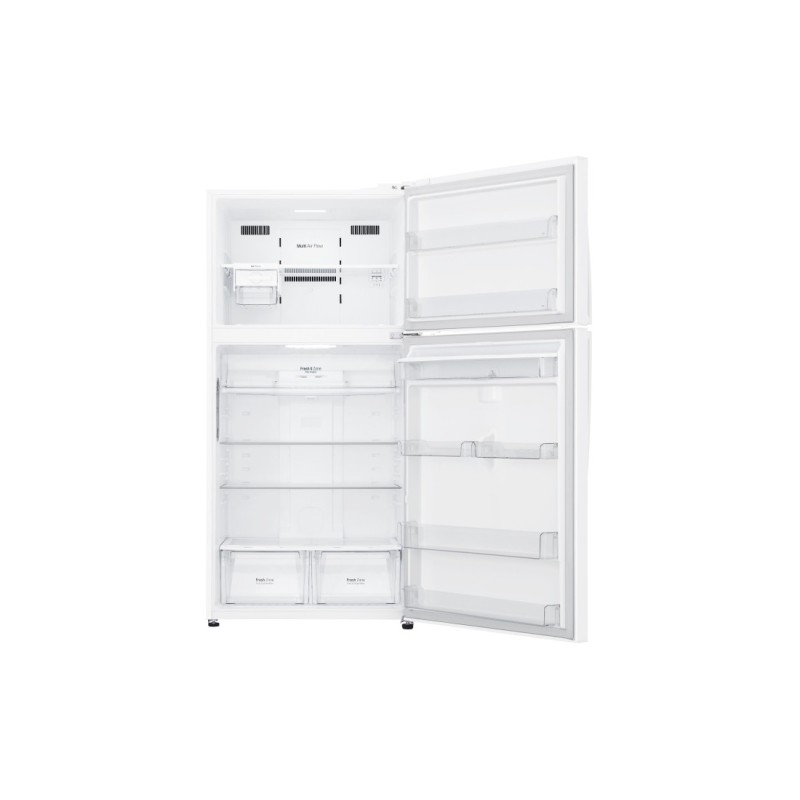 LG, Top Mount Refrigerator, 24 Cubic Feet, White