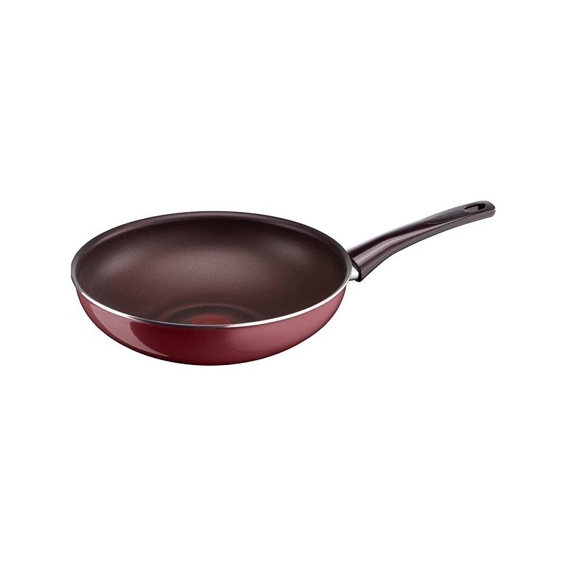 Tefal, Pleasure Wok Pan, 28 CM, Red