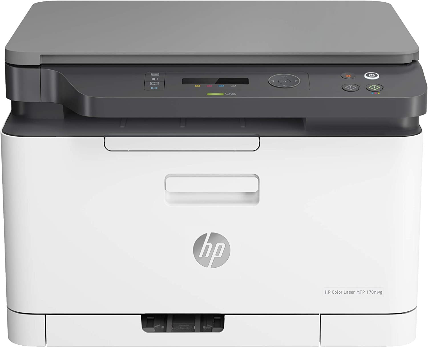 HP, Laser Printer, Wireless, Mobile Printing & Built-in Ethernet, White