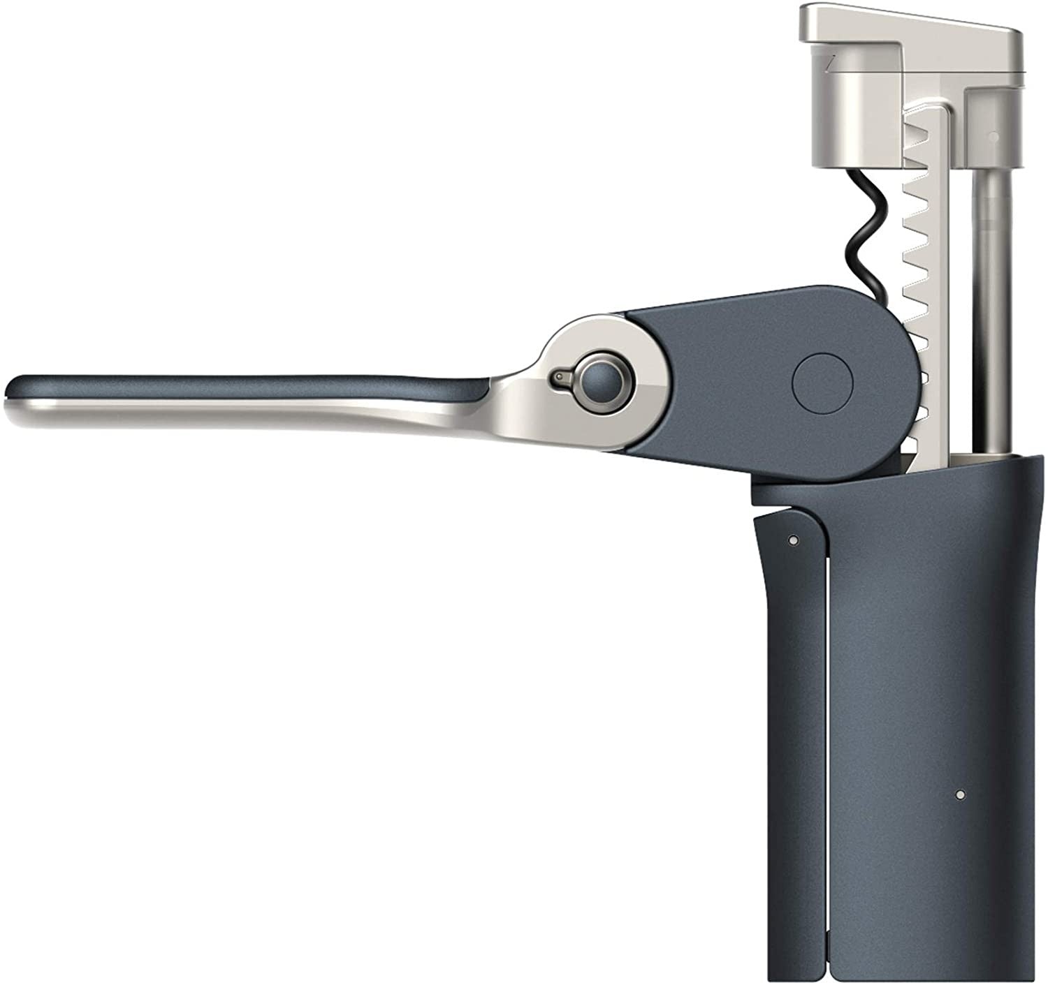 Joseph Joseph, BarWise Compact Folding Lever Corkscrew Wine Opener with Foil Cutter, One-Size, Blue