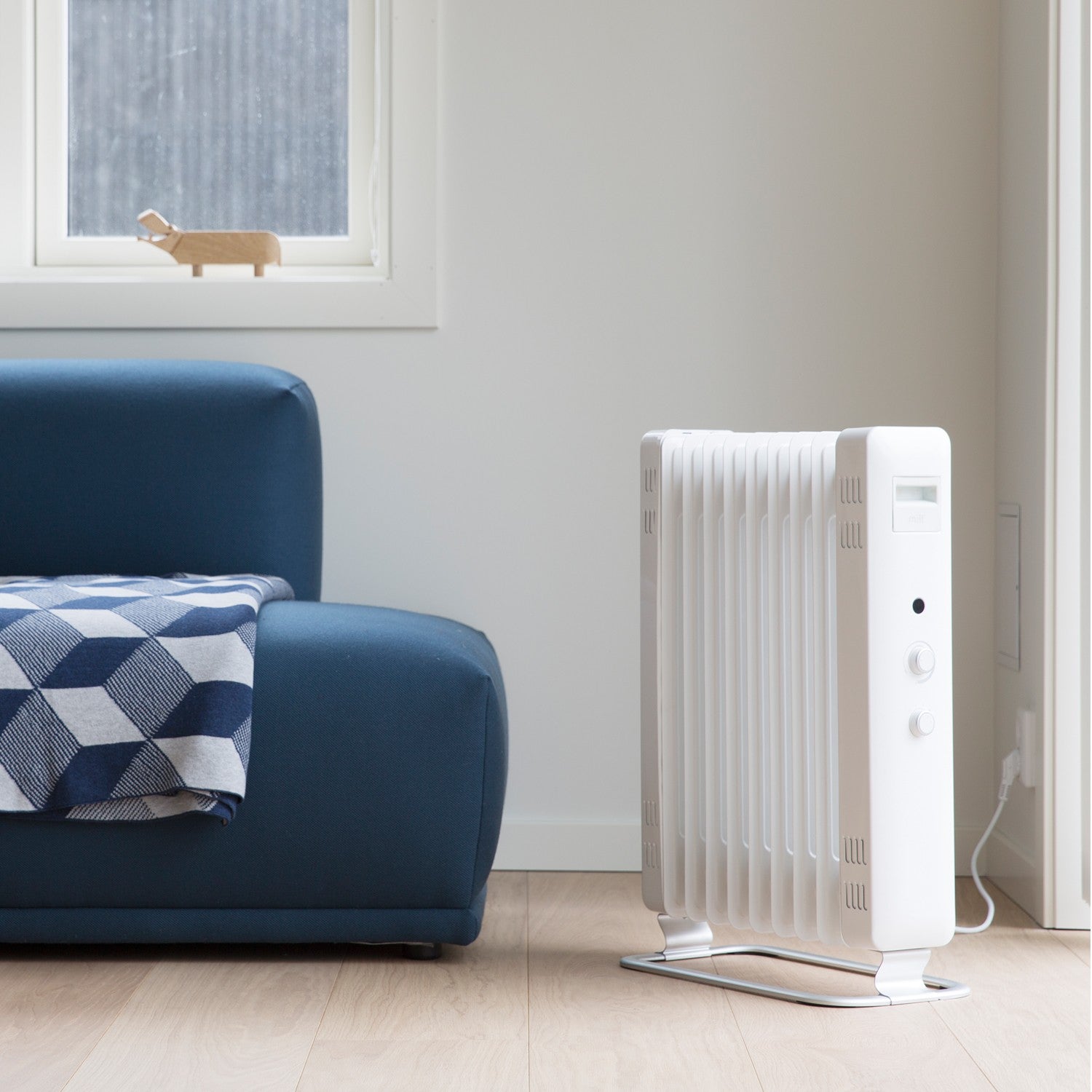 Mill, Heater, 2000 Watts, Silent, Aluminium, White