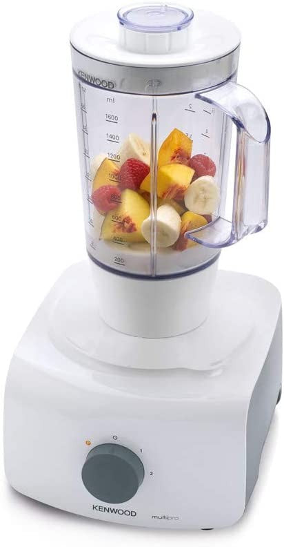 Kenwood, MultiPro Home Food Processor, 1000 Watts, 3 L, White