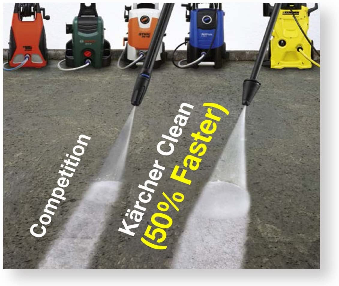 Karcher, High Pressure Washer, 2000 PSI, 1.4 GPM, Yellow