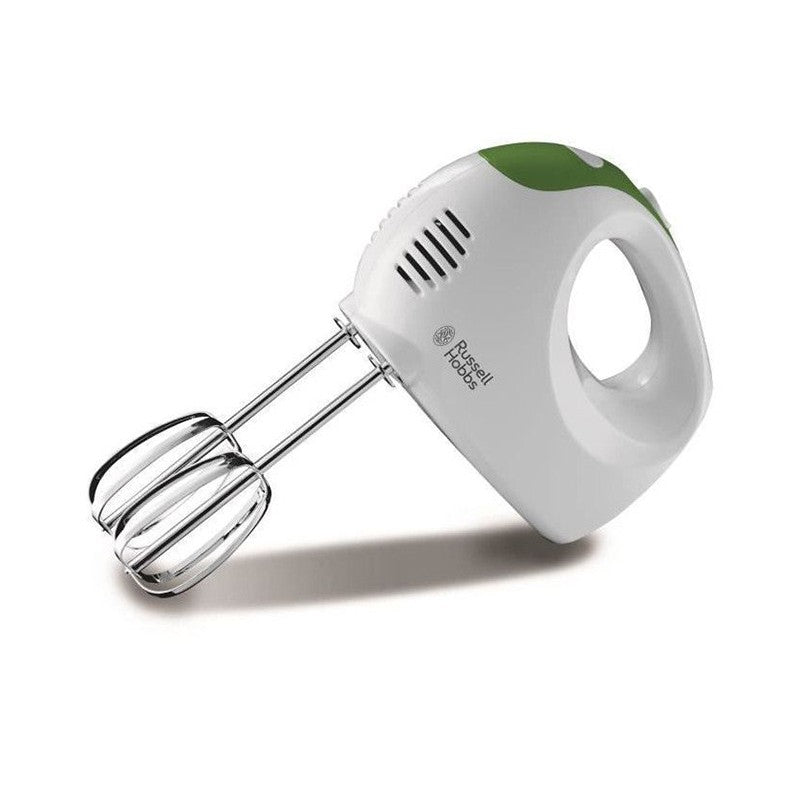 Russell Hobbs Explore Hand Mixer, 200 Watts, 5 Speeds, White