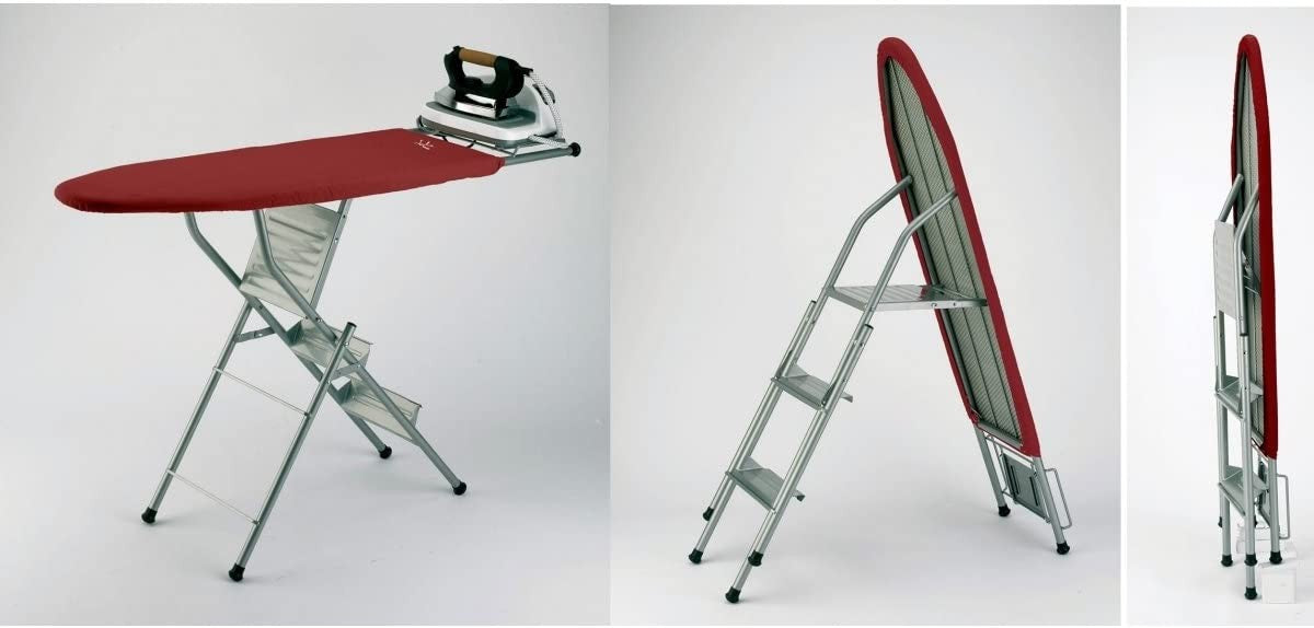 Jata Hogar, Multi function Ironing Board, Red