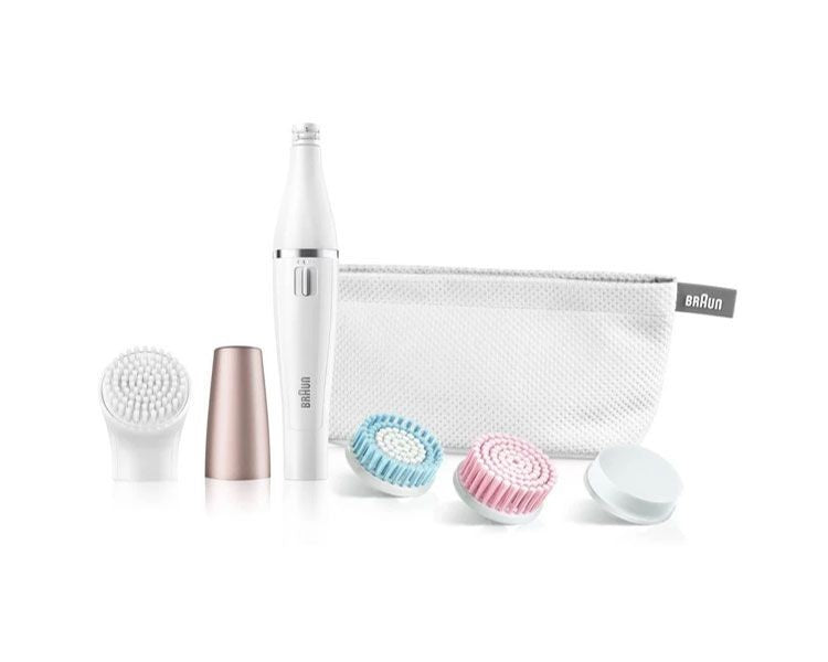 Braun, 3 IN 1 Facial Epilating, Cleansing & Vitalization System, 5 Extras