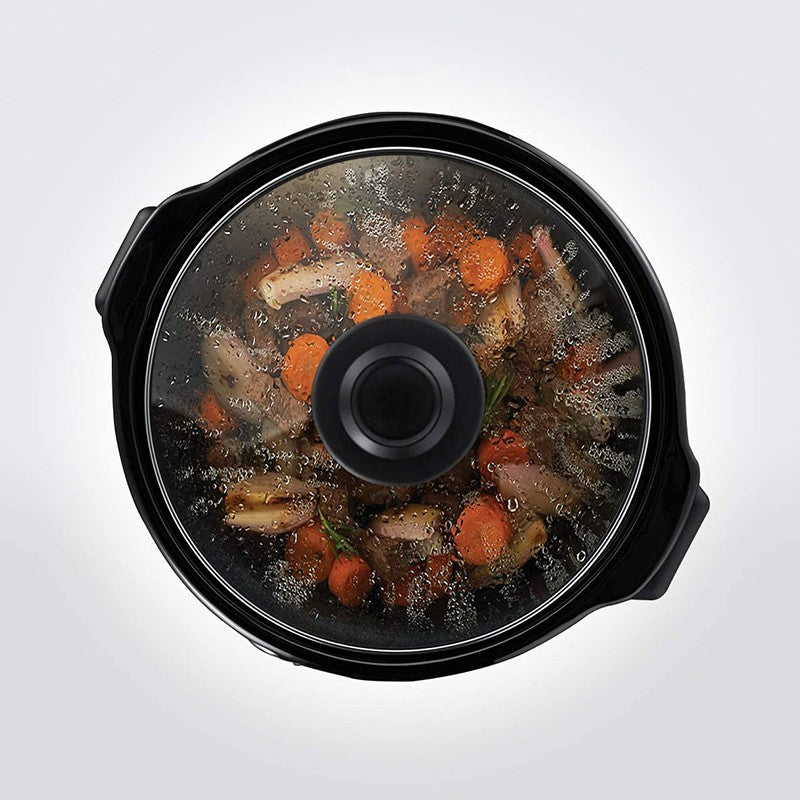 Russell Hobbs, Compact Home 2 Litre Small Slow Cooker, 110 Watts, Silver & Black