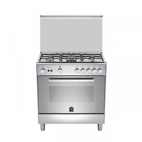 La Germania, Gas Oven, 5 Burners, 90 CM, Stainless Steel