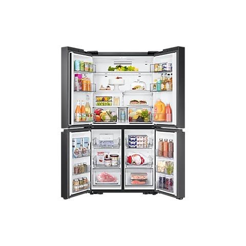 Samsung, Four Doors Refrigerator, 479 L, with Built-in Look Design & Modern Design, Inox