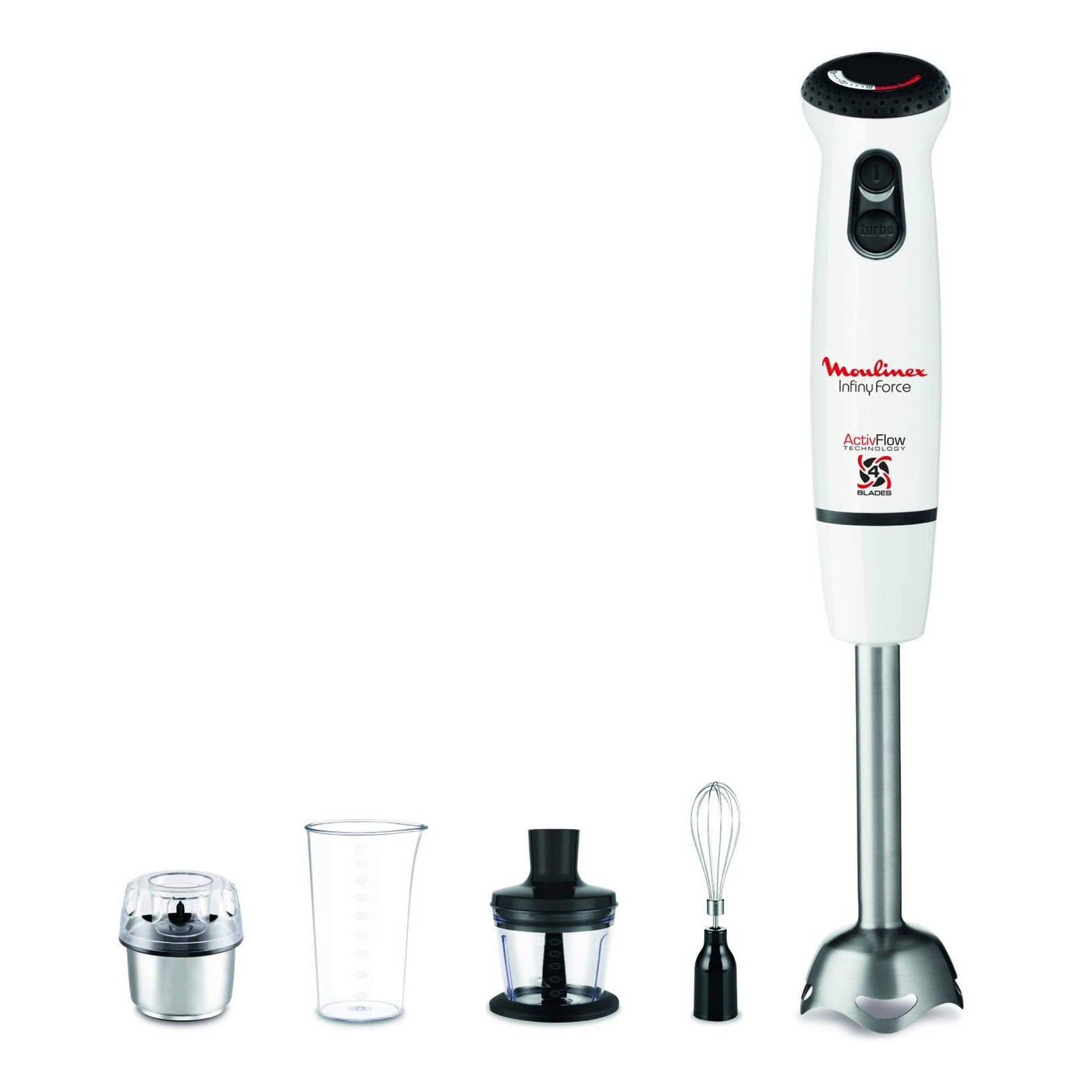 Moulinex Stick Mixer Hand Blender, 750 Watts, White