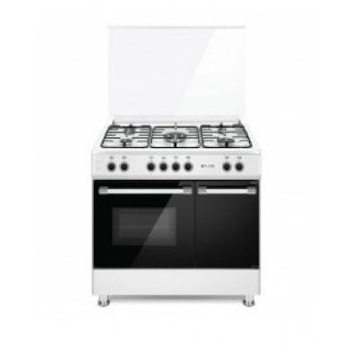Milano Gas Oven, 90 CM, White