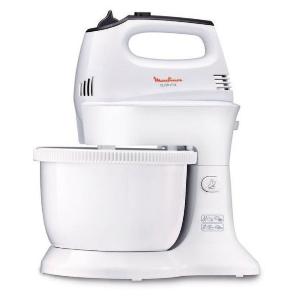 Moulinex, Hand Mixer With Bowl, 300 Watts, White