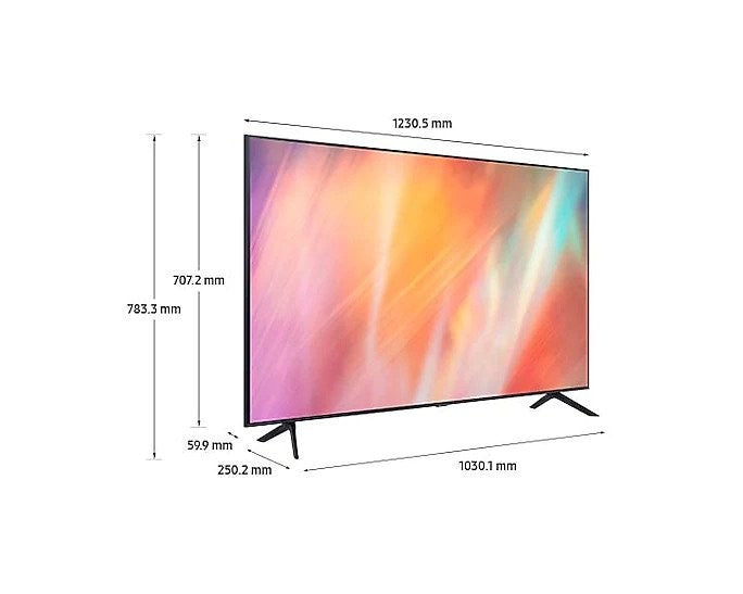 Samsung Crystal LED DU7000 Smart 55 Inches, 4K Ultra HD
