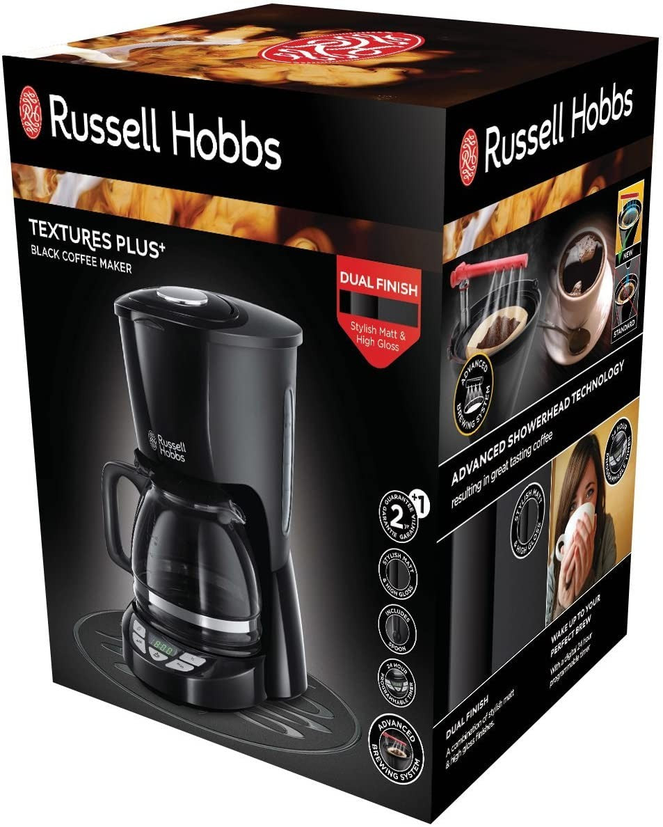 Russell Hobbs Coffee Maker ( Free Barista Ground American Coffee 350 GR )