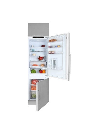 Smalvic, Integrated Bottom Fridge, 60 CM, Silver