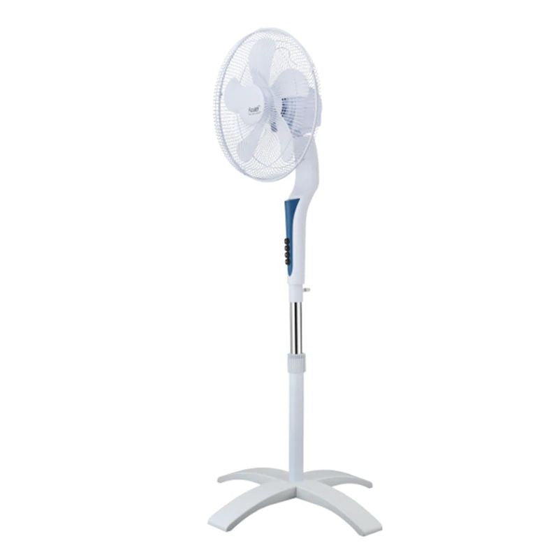 Accutek, Oval Oscillating Pedestal Fan, Adjustable Stand & Table Fan, 16", 3-speeds