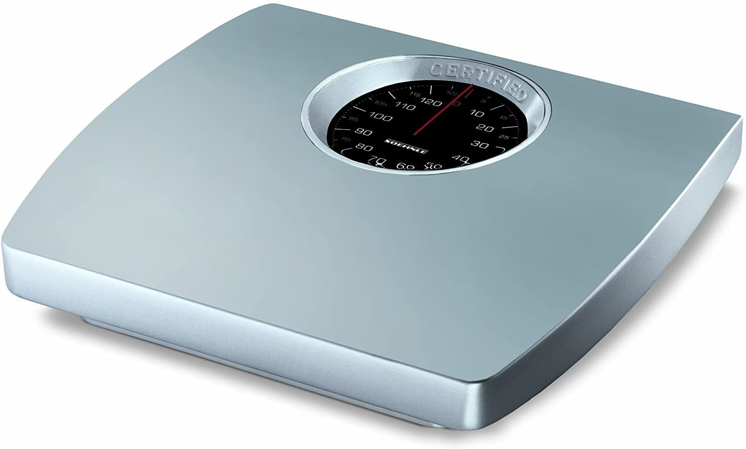 Soehnle, Certified Classic Analogue Bath Scale, Silver