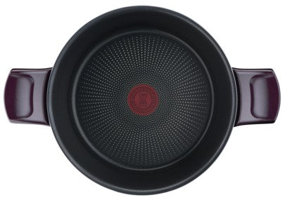 Tefal, G6 Faitout Resist Intense Stewpot, 30 CM + CV, Dark Red