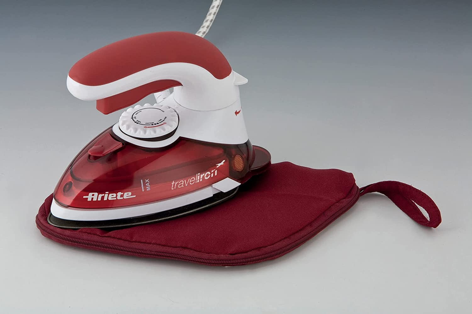 Ariete, Travel Chic Steam Iron, 800 Watts, Red
