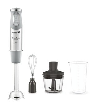 Moulinex, Quickchef 3 In 1 Hand Blender, 1000 Watts, Stainless Steel