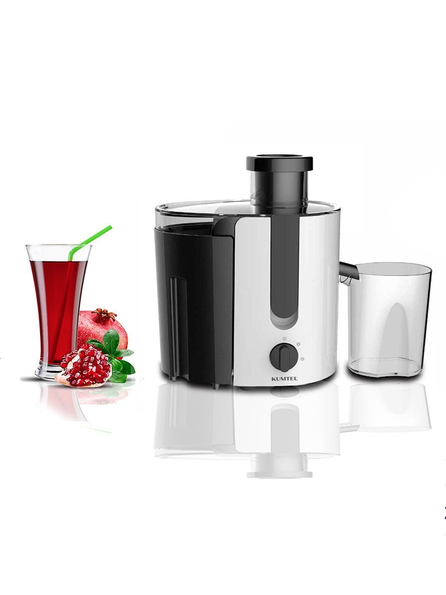 Kumtel, Juice Extractor, 400 Watts, Black / White