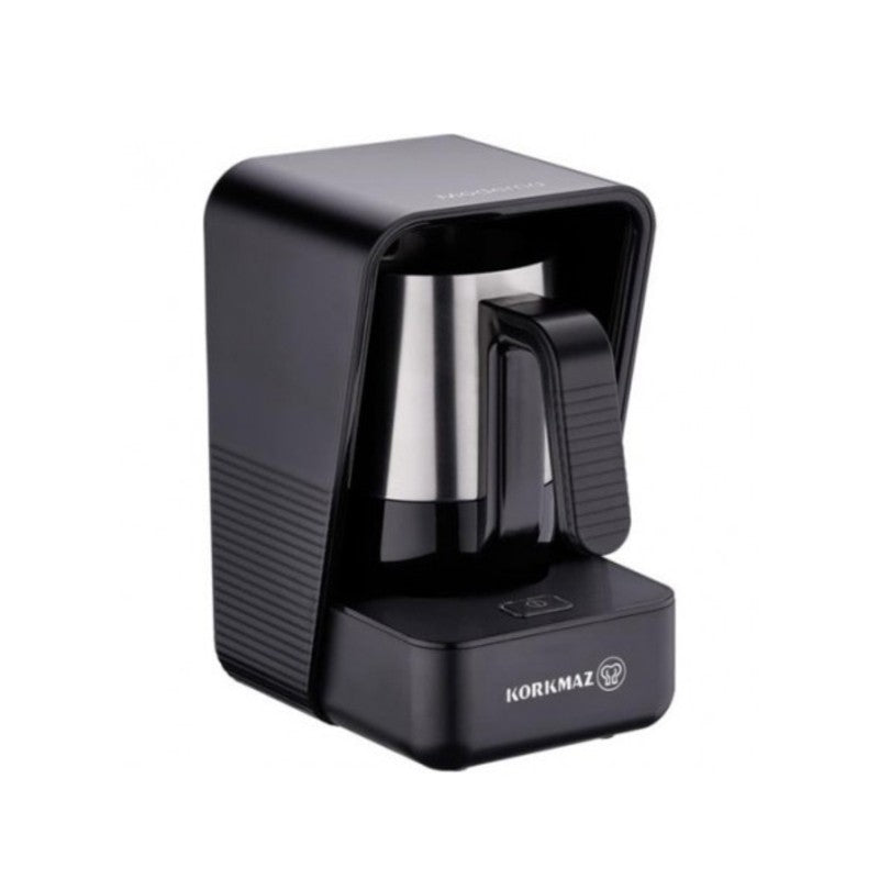 Korkmaz, Moderna Turkish Coffee Maker, Black & Silver