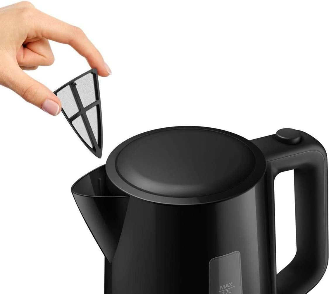 Philips, Electric Kettle, 2200 Watts, 1.7 L, Black