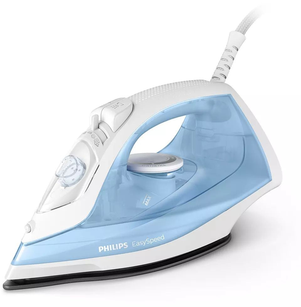 Philips, Easy Speed Steam Iron, 2000 Watts, Blue