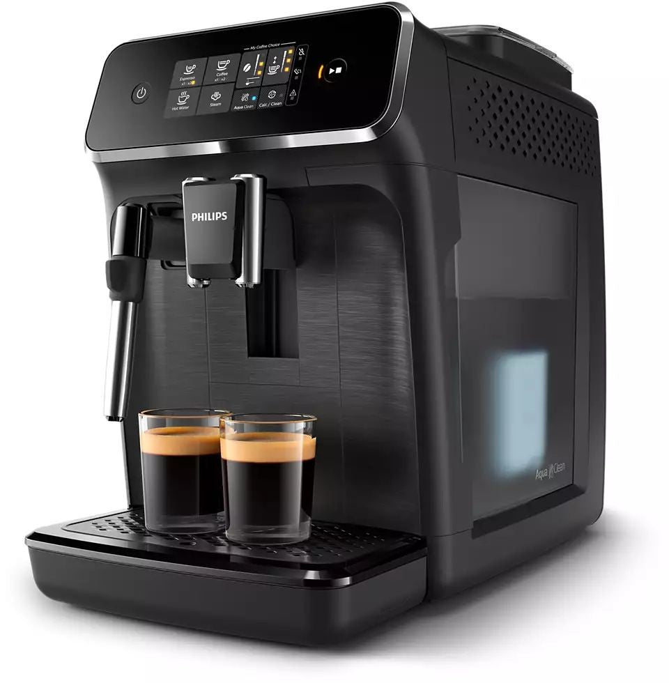 Philips Series 2200 Fully Automatic Espresso Machine, 2 Beverages, Black