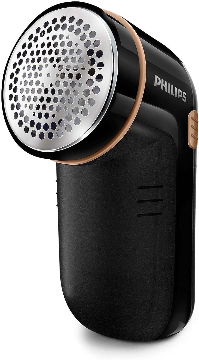 Philips Fabric Shaver, 2 Height Settings, Black/Gold