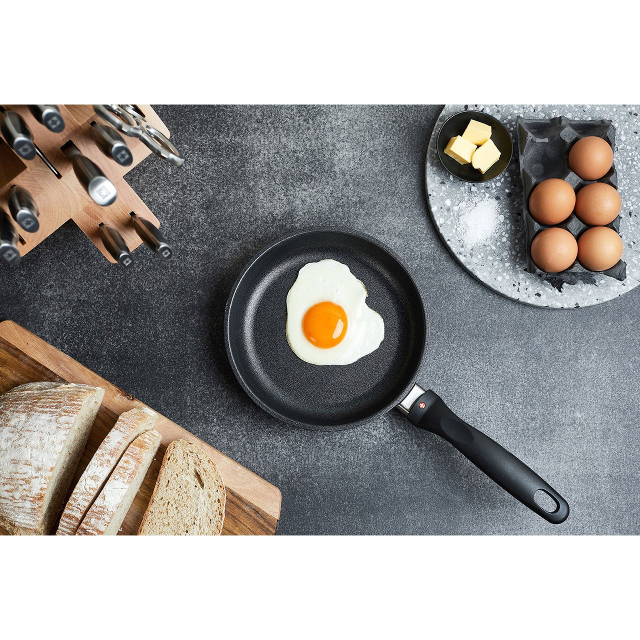 Swiss Diamond, Nonstick Fry Pan, 20 CM, Black