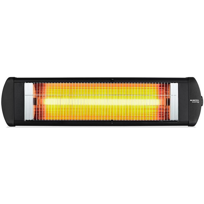 Kumtel, Infrared Heater, 2500 Watts, Black