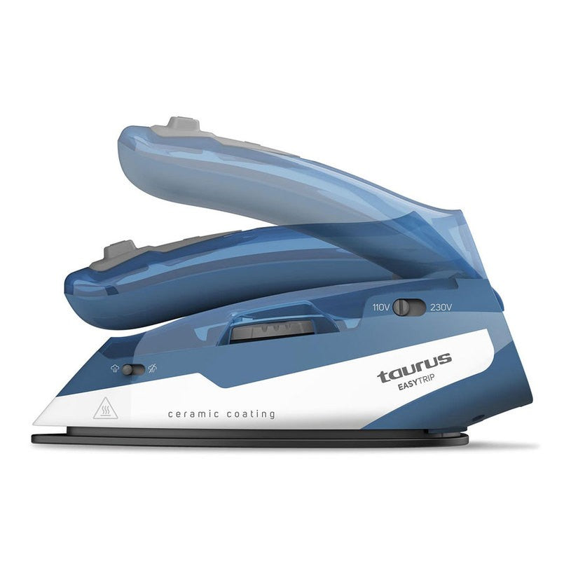 Taurus, Travel Steam Iron, 1100 Watts, Blue