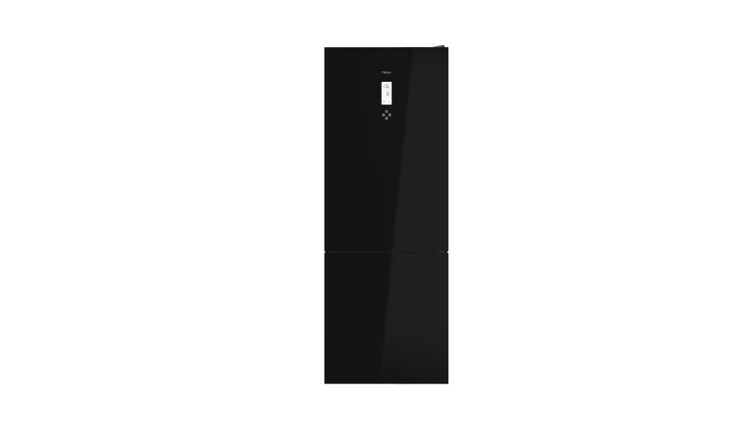 Teka, Maestro Combi Refrigerator, 192 CM, Inverter, Glass Black