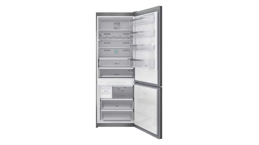 Teka, Maestro Combi Refrigerator, 192 CM, Inverter, Glass Black