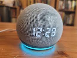 Alexa, Echo dot (5th Gen) With Clock, Compact Smart Speaker