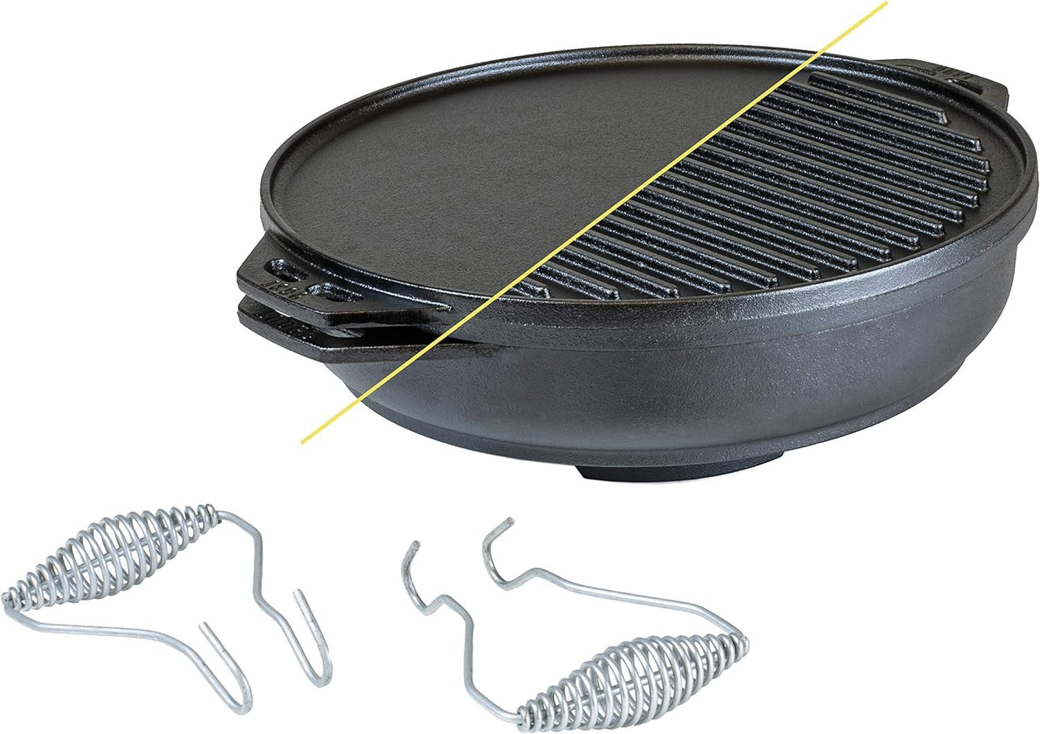 Lodge, Cast Iron Cook-It-All Kit, 5 Pieces, Heavy Duty, Black