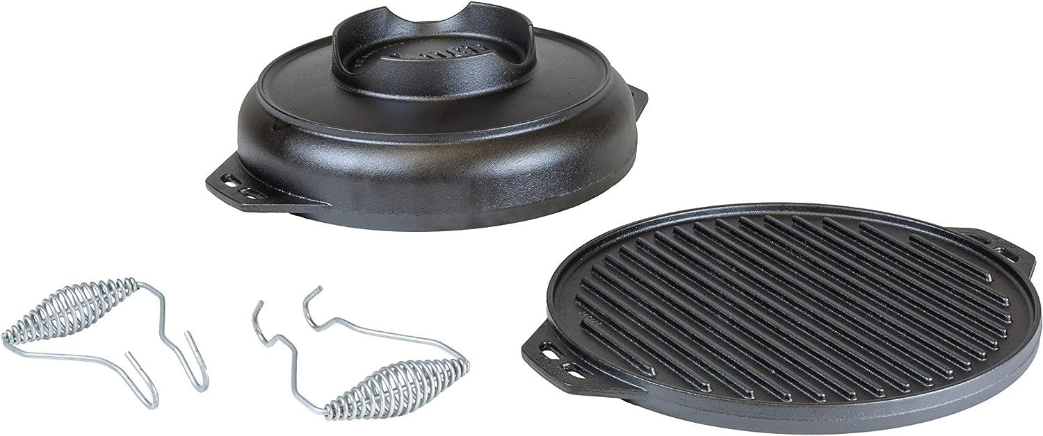 Lodge, Cast Iron Cook-It-All Kit, 5 Pieces, Heavy Duty, Black
