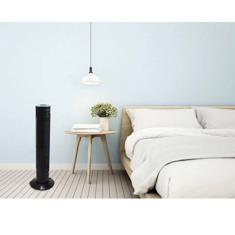Beper, Tower Fan, 72 CM, 3 Speeds, Black