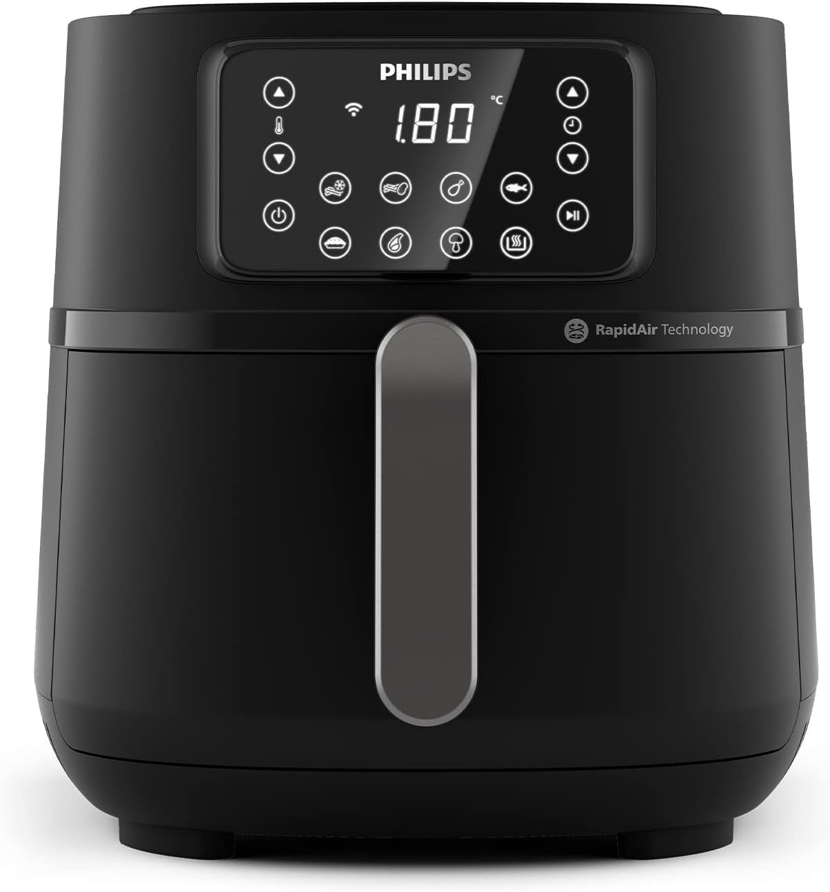 Philips, Series 5000 XXL Air Fryer, 7.2 L, 6 Portions, WIFI Connected, Black