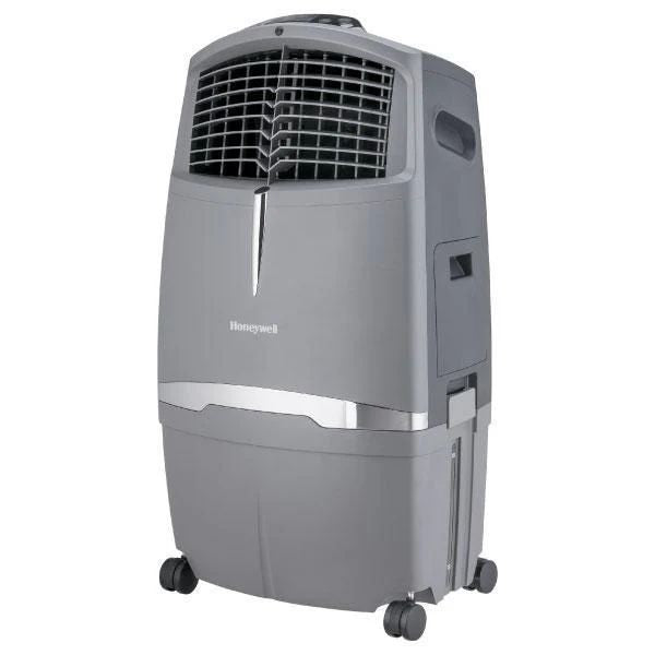 Honeywell Indoor Evaporative Air Cooler with Remote Control, Gray