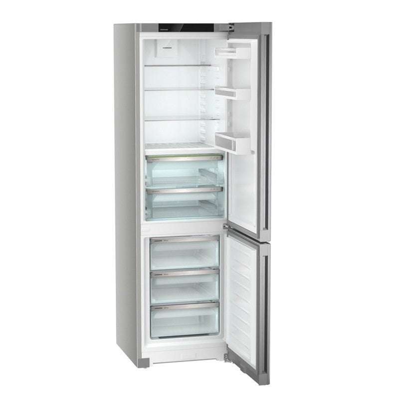 Liebherr Plus Fridge-Freezer Combination, With Bio Fresh & No Frost, 360 L, Silver