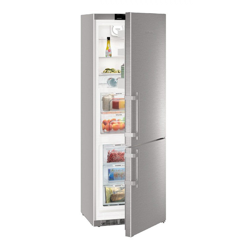Liebherr, Comfort No Frost Fridge-Freezer, 410 L, Silver