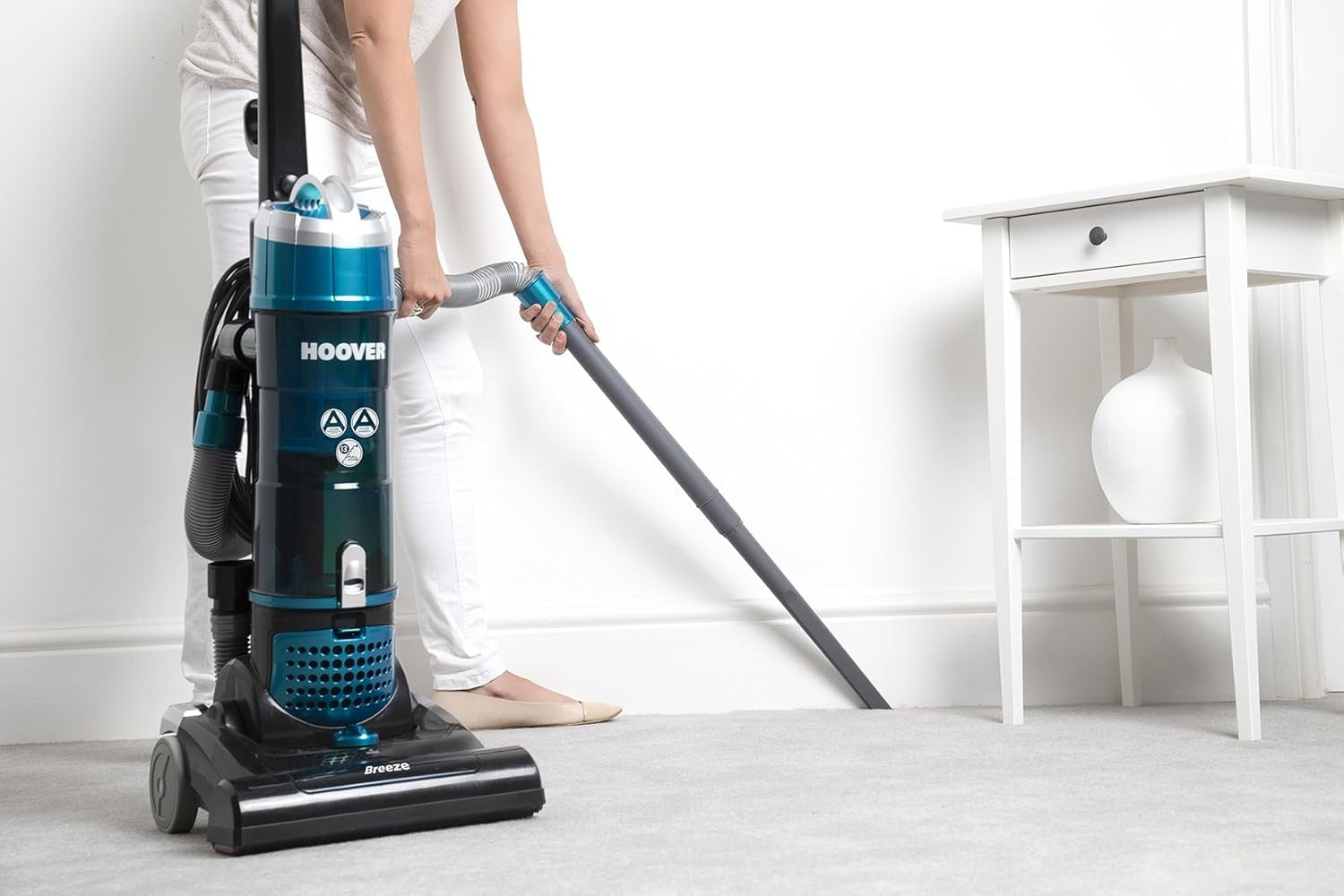 Hoover, Upright Bagless Vacuum Cleaner, 3L, Blue