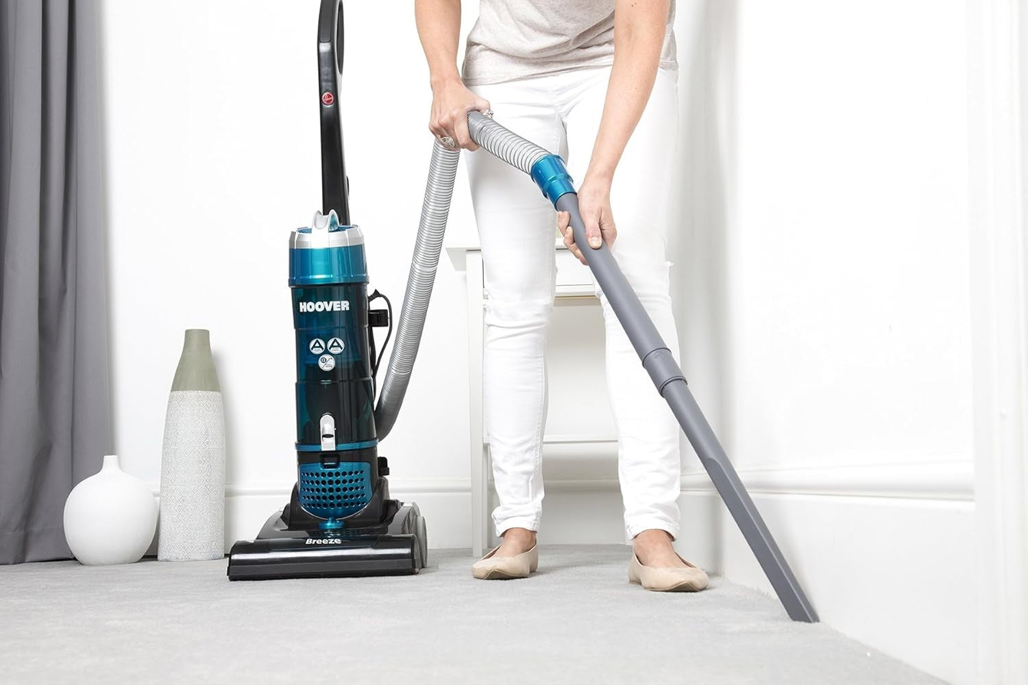 Hoover, Upright Bagless Vacuum Cleaner, 3L, Blue